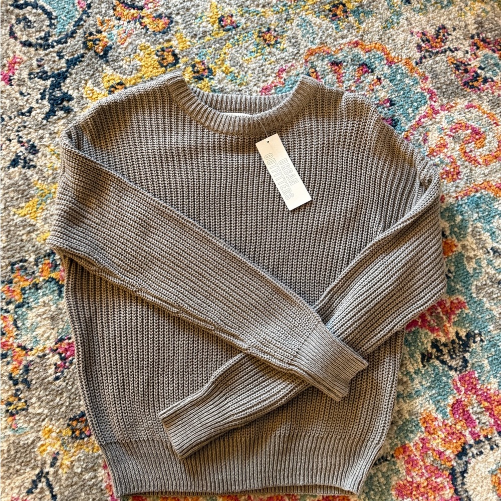 Urban Outfitters Gray Knit Sweater